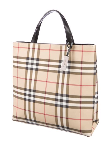 nova plaid burberry|burberry nova check tote.